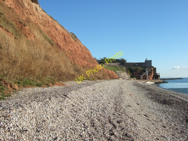 Photo 6"x4" Looking towards Jacobs Ladder Sidmouth c2010