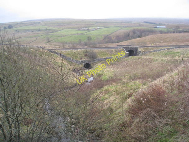 Photo 6"x4" Cote Gill passing beneath the Settle - Carlisle railway Grisdale c2010