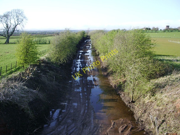 Photo 6"x4" Dismantled railway near Arthuret House Longtown\/NY3868 c2008