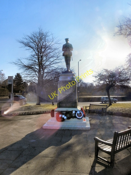 Photo 6"x4" Dunscar War Memorial & Memorial Garden Cox Green\/SD7114 c2010