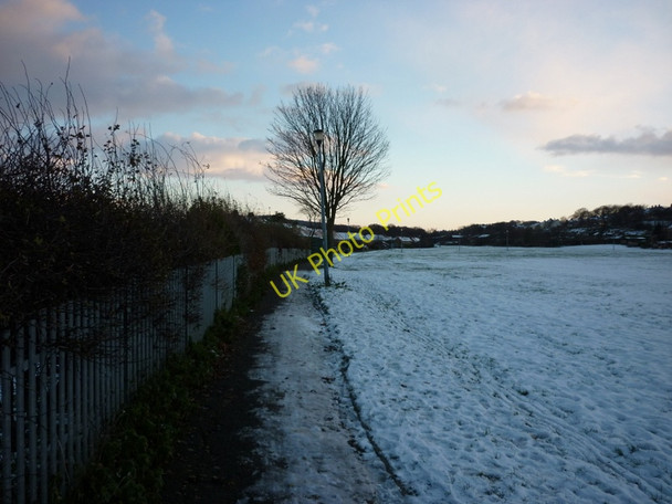 Photo 6"x4" Entering Scarborough on the disused railway line Scarborough\/TA0388 c2010