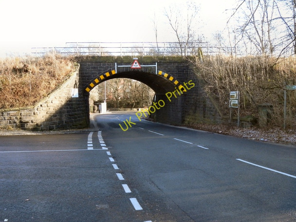 Photo 6"x4" Railway Bridge, Bromley Cross Bank Top\/SD7212 c2010