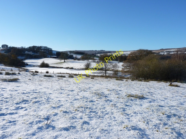 Photo 6"x4" Bridleway and the lake at Gatten Lodge Westcott\/SJ4001 c2010