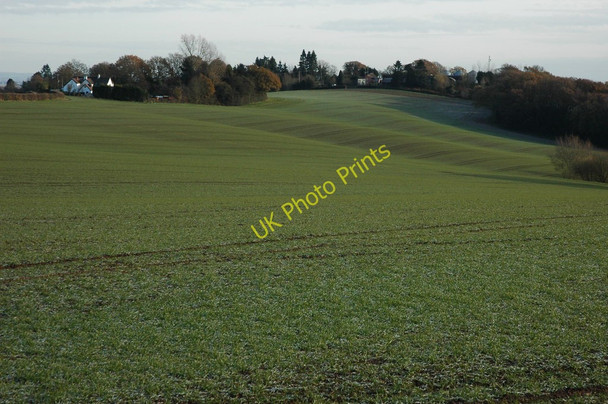 Photo 6"x4" Rolling arable land Pound Bank\/SO7373 c2010