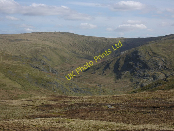Photo 6"x4" View towards Pumlumon Arwystli from Carn Hyddgen Carn Gwilym c2006