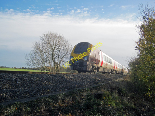 Photo 6"x4" Train heading for Birmingham Stonehall\/SO8848 c2010