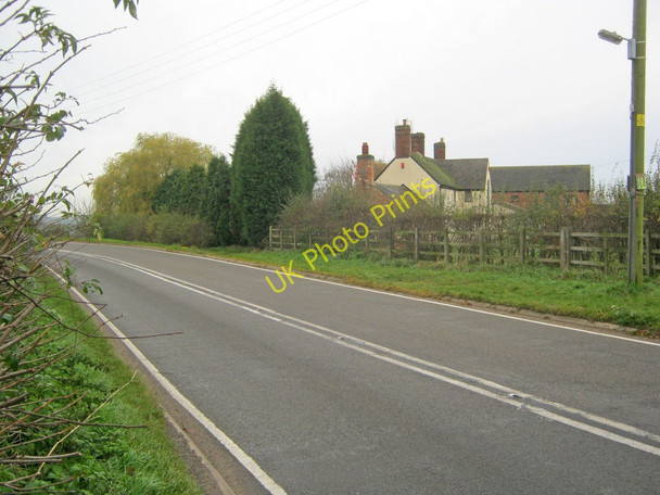 Photo 6"x4" Hinckley Road at Nailstone Osbaston Hollow c2010