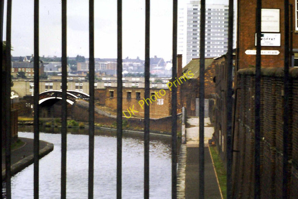 Photo 6"x4" Birmingham Canal Navigations, Broad Street Lee Bank c1984