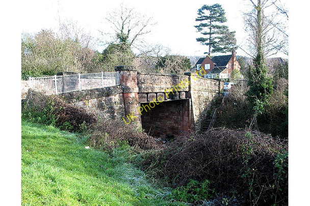 Photo 6"x4" Bridge over the dismantled Gloucester to Ledbury Railway Ledbury c2008