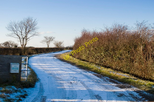 Photo 6"x4" Farm Road off Chapel Lane Catforth Inskip c2010