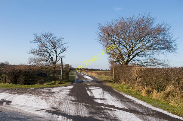 Photo 6"x4" Entrance to Lee farm Cuddy Hill c2010