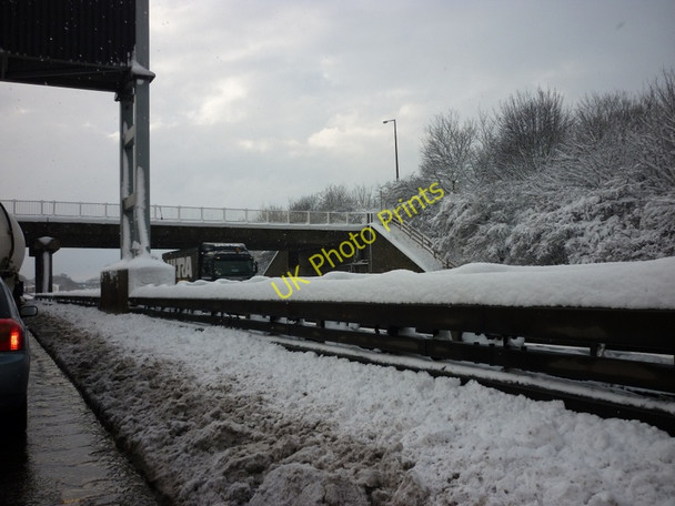 Photo 6"x4" At a standstill on the M18 southbound Brampton en le Morthen c2010