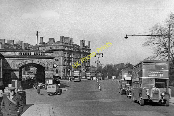 Photo 6"x4" York: Station Road and Royal Station Hotel York\/SE5951 c1955