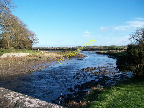 Photo 6"x4" The Tidal Estuary of the Ardilea River Clough\/J4040 c2010