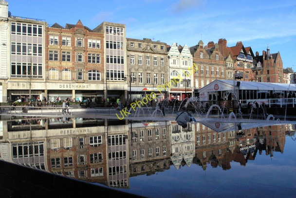 Photo 6"x4" Long Row, Nottingham Nottingham\/SK5641 c2008