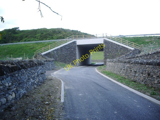 Photo 6"x4" Bridge of the High Newton by-pass Barber Green c2008