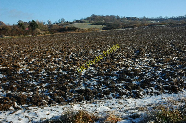 Photo 6"x4" Ploughed field above Charlton Kings Charlton Kings c2010