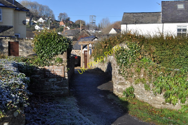Photo 6"x4" A footbridge over the river Caen leading from the cemetery to Ropers Walk Braunton c2010