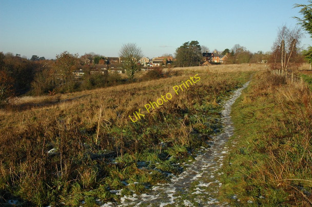 Photo 6"x4" Footpath above Charlton Kings Charlton Kings c2010