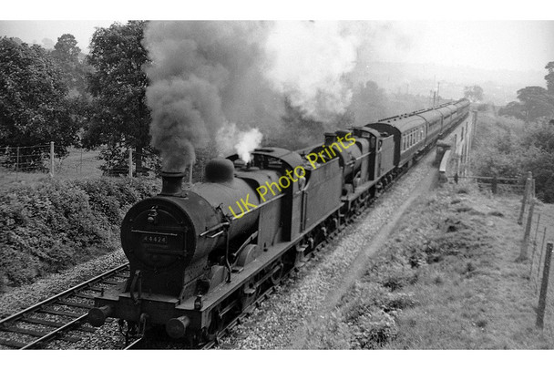 Photo 6"x4" Up return holiday express on the S&D near Shepton Mallet Shepton Mallet c1959