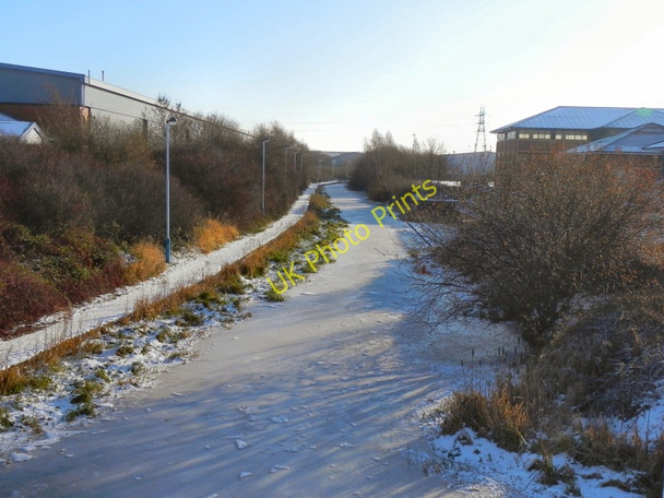 Photo 6"x4" Rochdale Canal, Oldham Broadway Chadderton c2010