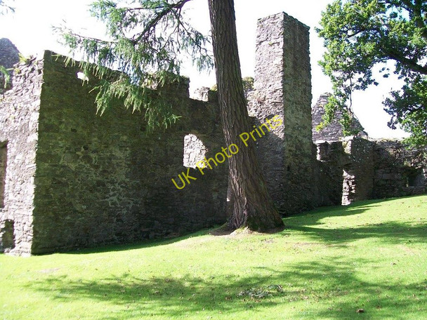Photo 6"x4" The rear of the ruined Blundell House at Dundrum Castle Dundrum\/J4036 c2010