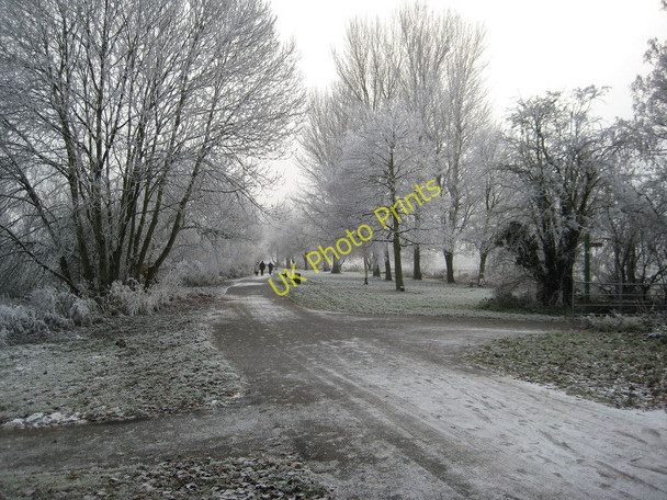 Photo 6"x4" Riverside walk in Worcester Worcester c2010