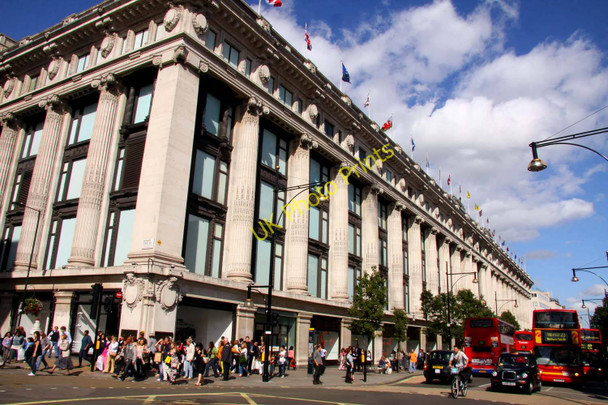 Photo 6"x4" Selfridges on Oxford Street Westminster c2010