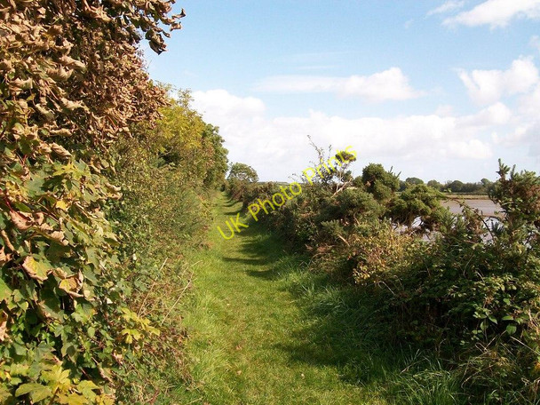 Photo 6"x4" The Lecale Way shortly before it departs from the old railway track Clough\/J4040 c2010