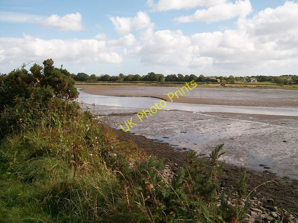 Photo 6"x4" Mud flats at the head of Dundrum Inner Bay Clough\/J4040 c2010