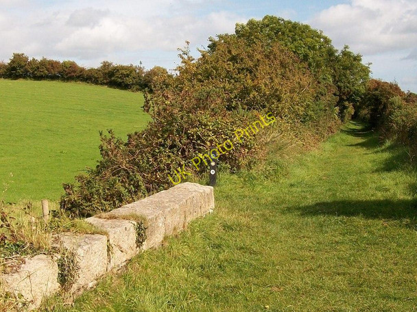Photo 6"x4" The end of the walk along the causeway Clough\/J4040 c2010