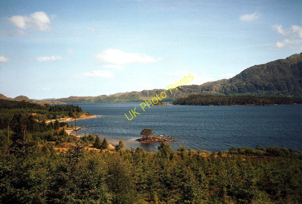 Photo 6"x4" Loch Maree from Victoria Falls Talladale c1998