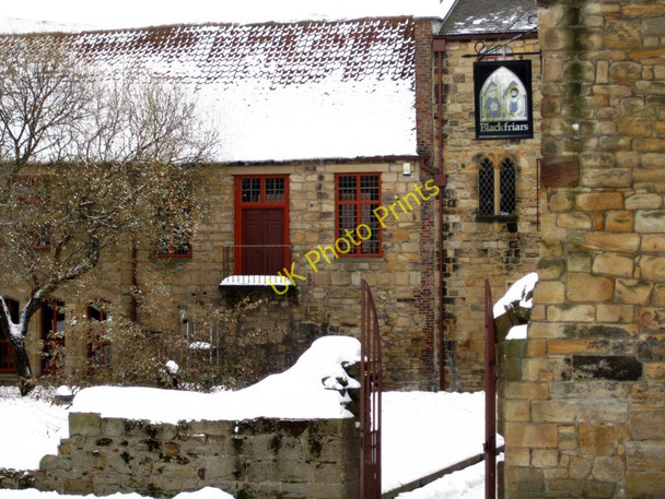 Photo 6"x4" Blackfriars in the snow (detail) Newcastle upon Tyne c2010