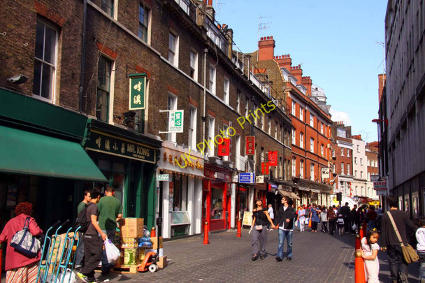 Photo 6"x4" Lisle Street in Chinatown Westminster c2010