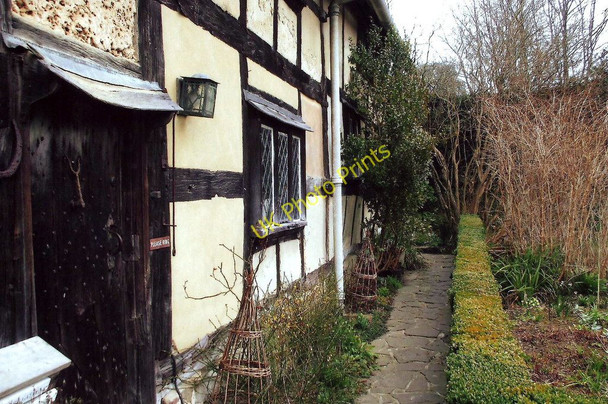 Photo 6"x4" Priest House and kitchen garden, West Hoathly West Hoathly c2008