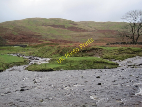 Photo 6"x4" Confluence of Barbon Beck and Aygill Barbon c2010