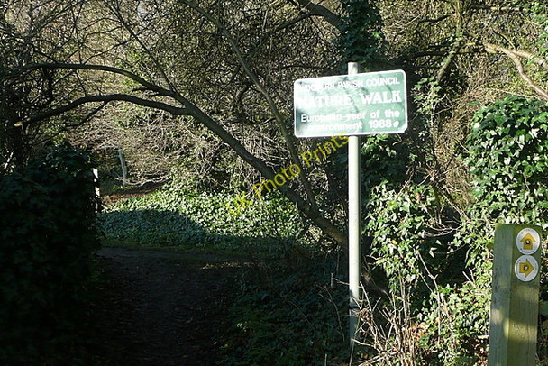 Photo 6"x4" Footpath at Cores End Cores End c2010