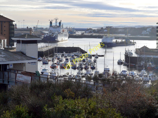 Photo 6"x4" Sunderland Marina from Harbour View Sunderland\/NZ3957 c2010