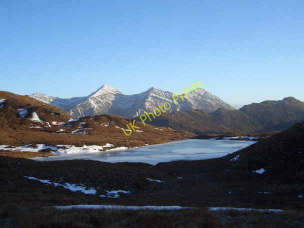 Photo 6"x4" Loch Coire nan Crogachan Shiel Bridge\/NG9318 c2010