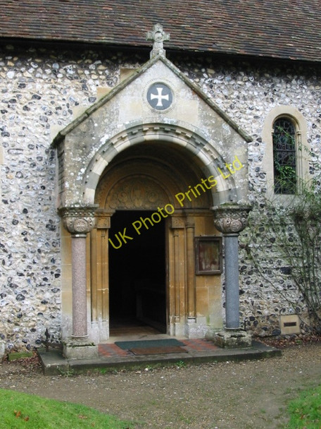 Photo 6"x4" Porch on the church of St Mary The Virgin, Betteshanger Betteshanger c2008