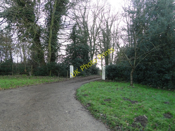 Photo 6"x4" Entrance to Runham Hall, Norfolk Runham c2010