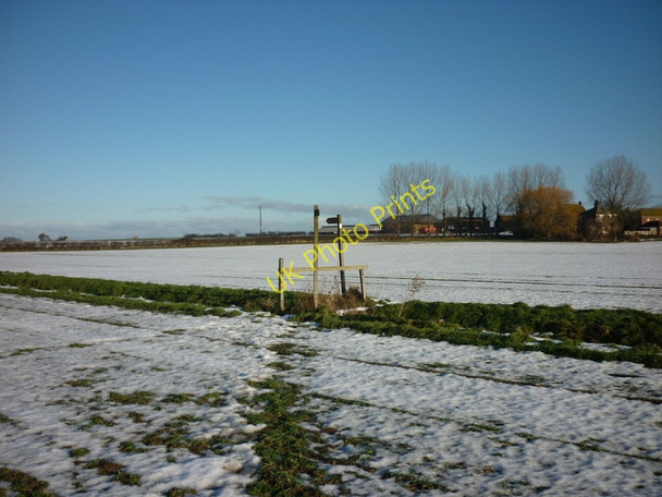 Photo 6"x4" Heading towards Weghill near Preston, East Yorkshire Hedon c2010
