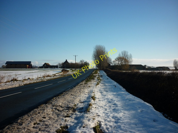 Photo 6"x4" East along Weghill Road, Preston, East Yorkshire Hedon c2010
