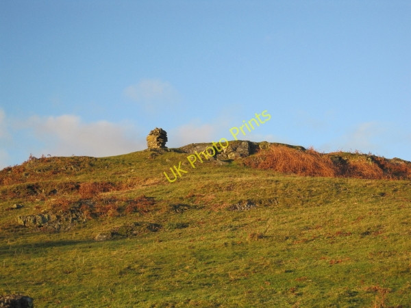 Photo 6"x4" Pillar near Hundreds Road Ambleside c2010