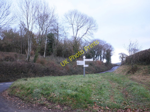 Photo 6"x4" Junction, on the A39, between Minehead and Porlock Blackford\/SS9245 c2010
