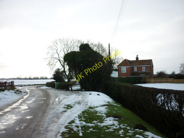 Photo 6"x4" Snowdrop Cottage on Baileywood Lane Holme-on-Spalding-Moor c2010