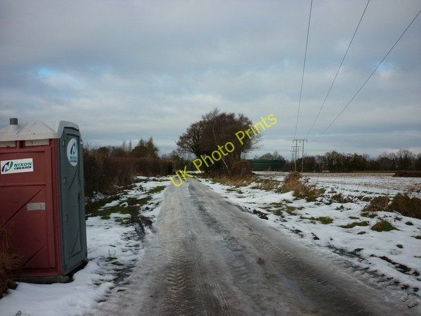 Photo 6"x4" The road to Holly Farm Holme-on-Spalding-Moor c2010