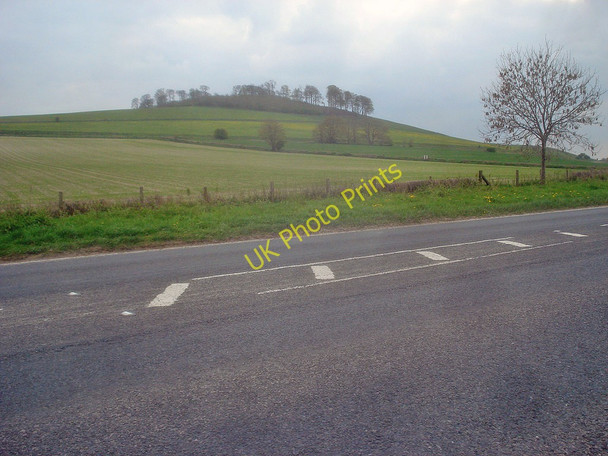 Photo 6"x4" The A4 at Cherhill Down Yatesbury c2009