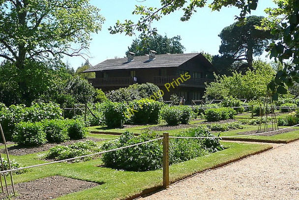 Photo 6"x4" Osborne estate, Swiss Cottage garden Dallimores c2010
