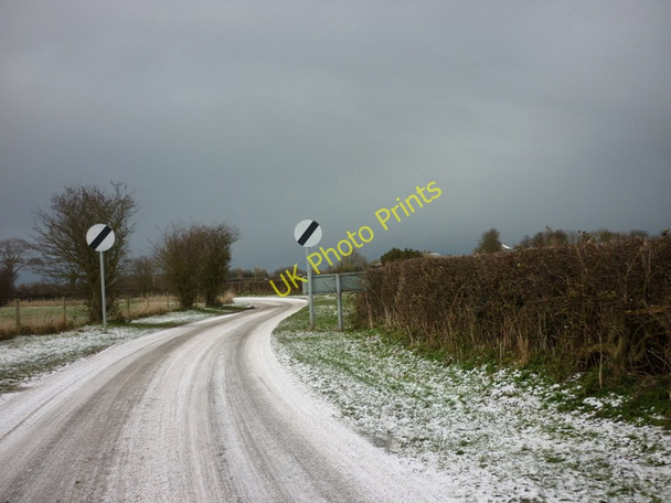 Photo 6"x4" Leaving Bewholme on North Road Bewholme c2010